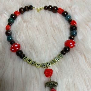 Enchanted rose Forrest Necklace